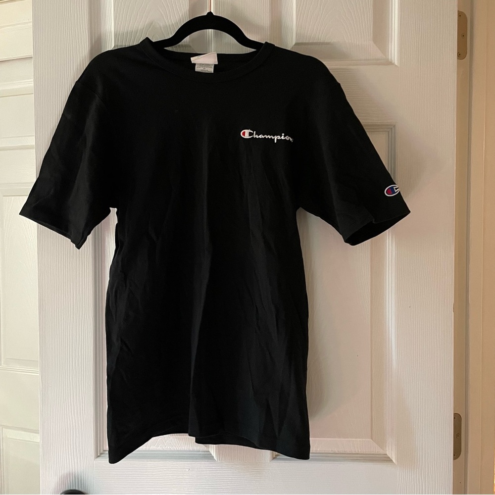 Champion men’s black classic t shirt